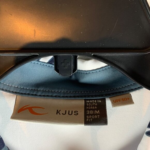 KJUS Womens Sport Fit Button Up Enya Floral Printed Polo Golf Shirt Size 38 9757 - Picture 3 of 8